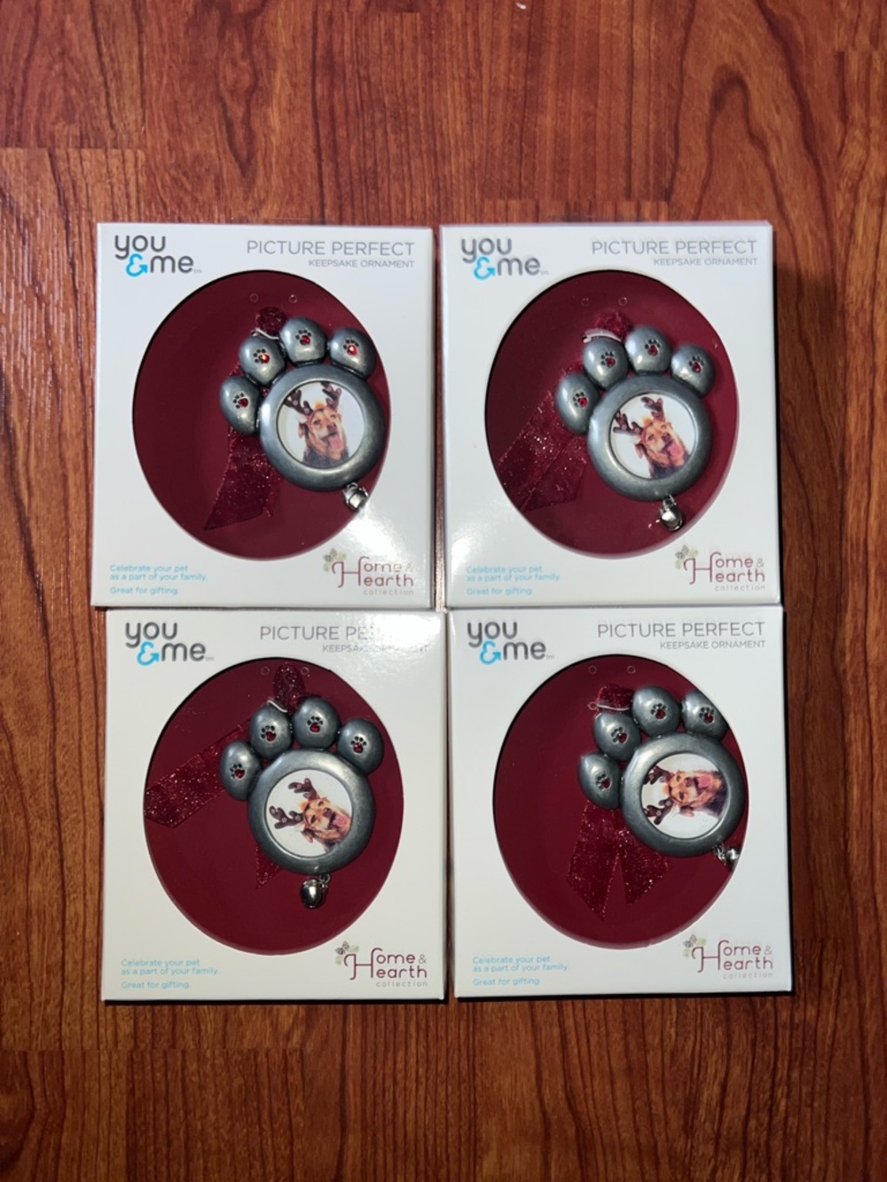 You & Me Keepsake Pet Photo Frame Ornaments